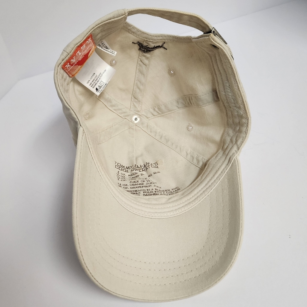 Tommy Bahama Khaki/Beige Baseball Cap - Picture 3 of 6